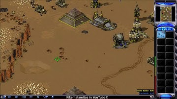 3 vs 4 in Tour of Egypt for 8 people Command & Conquer Red Alert 2 Yuri