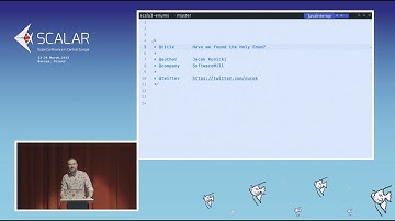 Jacek Kunicki HAVE WE FOUND THE HOLY ENUM? Scalar Conference 2023