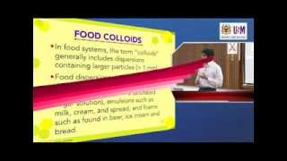 IMK209: LECTURE 6 (18th October 2012)β FOOD EMULSIONS & FOAMS
