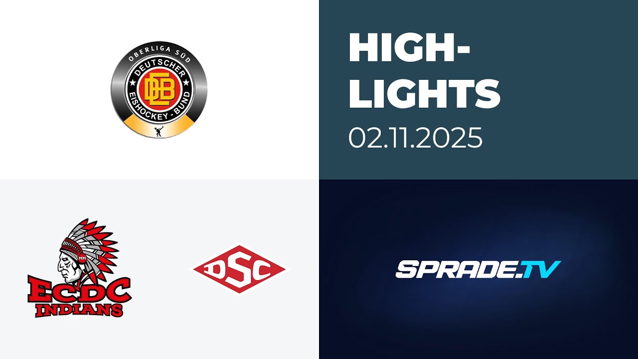 02.11.2025 - Highlights - ECDC Memmingen Indians vs. Deggendorfer SC