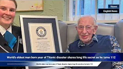 World's oldest man born year of Titanic disaster shares long life secret as he turns 112 thumbnail