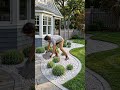 The Ultimate Front Yard Glow-Up! Stone & Lavender Oasis #landscaping #diygarden #gardendesign #diy