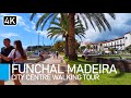 Madeira Portugal | Funchal Promenade, Old Town & Ritz Café walk with captions