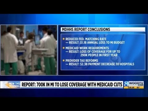Report: 700K in Michigan could lose coverage with Medicaid cuts