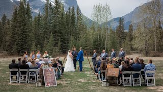 Wedding in Canmore // Highlight // Jodie & Duncan