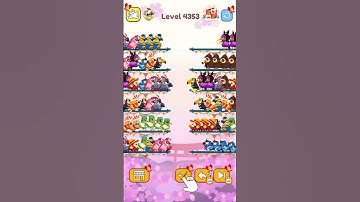 Bird Sort Color Level 4353 #games #gaming #gameplay