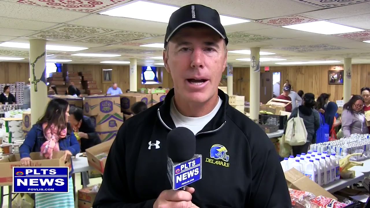 Pao Lee Talk Show News  St  Vincent Catholic Church Food drive Gannon interview