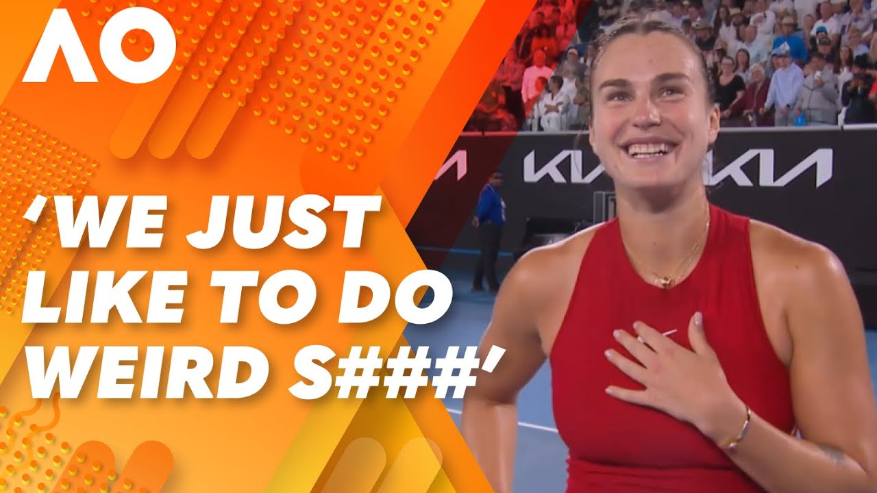 Hilarious Aryna Sabalenka reveals ‘WEIRD’ pre-game routine: 2024 ...