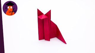 Origami Fuchs basteln mit Papier Herbst & Winter #wplus.tv Origami Fuchs basteln mit Papier Herbst & Winter #wplus.tv