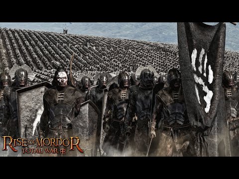 Видео: ИЗЕНГАРД УНИЧТОЖАЕТ ГОНДОР! 15 000 Урук-Хаев VS 9 000 Гондор - Rise Of Mordor