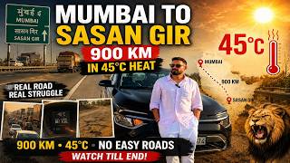 Mumbai to Sasan Gir by Road | Complete Travel Vlog 2026-900-km #vlog #gir #roadtrip #travel #highway