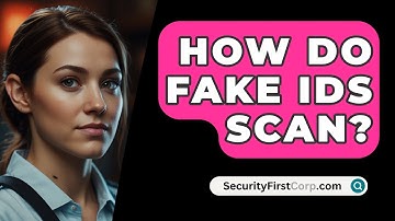 How Do Fake IDs Scan? - SecurityFirstCorp.com