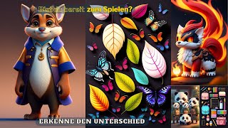 Umwerfende Bilderrätsel: Entdecken Sie die verborgenen Veränderungen | Puzzle | Spiele screenshot 1