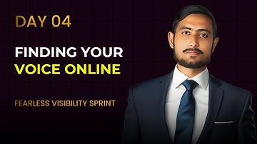 Finding Your Voice Online | Day 04 of 30 | Fearless Visibility Sprint