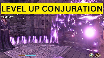 How To Level Up Conjuration FAST in Oblivion Remastered(EASY)