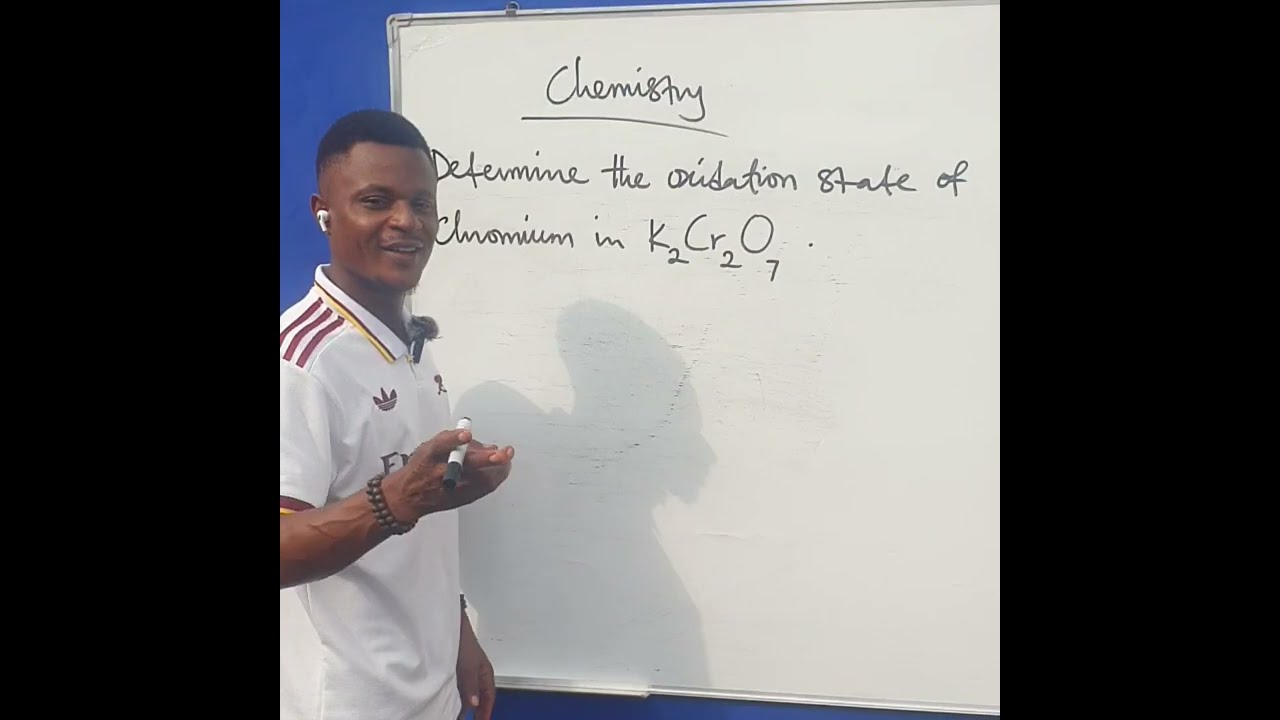 How to calculate the oxidation state of chromium in this compound 