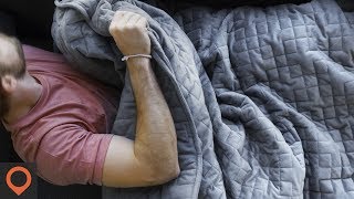 Gravity Blanket: Engineered To Reduce Stress And Anxiety