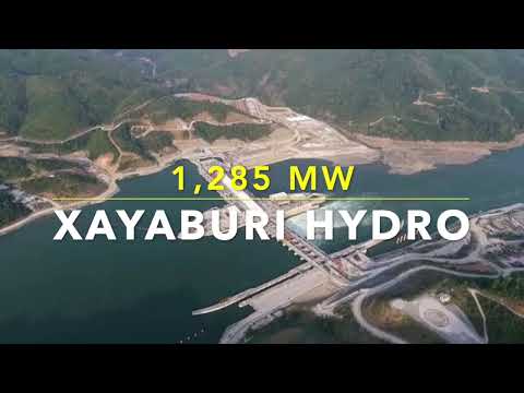 Xayaburi Hydroelectric Dam  - Floating Log Boom and Trash Deflector