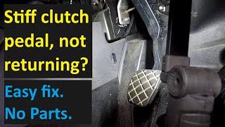 VW Golf Mk5 Stiff Clutch Pedal - Not Returning Stuck/Clutch Slipping (Mk6 & Audi, Skoda, SEAT)