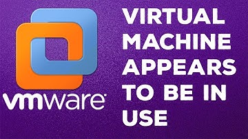 How to resolve This virtual machine appears to be in use error in VMware Workstation