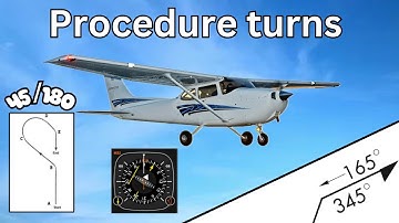 How To Fly Procedure Turns | Step-by-Step Guide |
