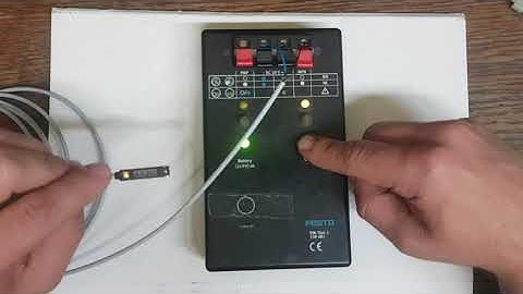 FESTO SME-8-K-LED-24 PROXIMITY SENSOR TEST