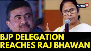 West Bengal Panchayat Poll Violence | BJP Delegation Reaches Raj Bhawan To Meet West Bengal Governor