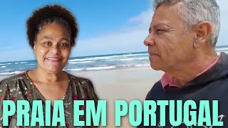 MOSTREI A PRAIA DA AREIA BRANCA EM LOURINHÃ - PORTUGAL | MUITO DIFERENTE DO BRASIL