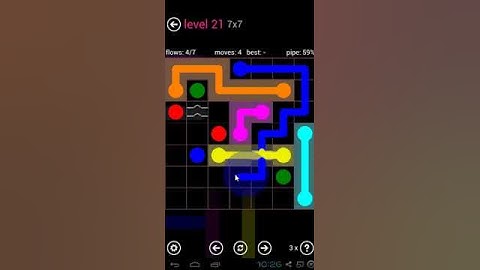 Flow Bridges - level 21 classic pack 2 - 7 x 7