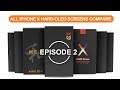 All iPhone X Aftermarket Screens Deep Compare - Episode 2 - Hard OLED Screens (GX, HEX, ZYX) 4K