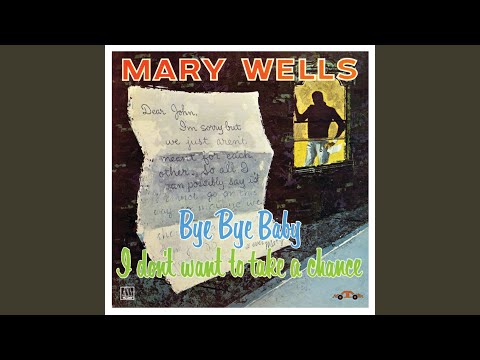 Mary Wells/Bye Bye Baby【LP・USオリジナル・激レア】 レコード Mary