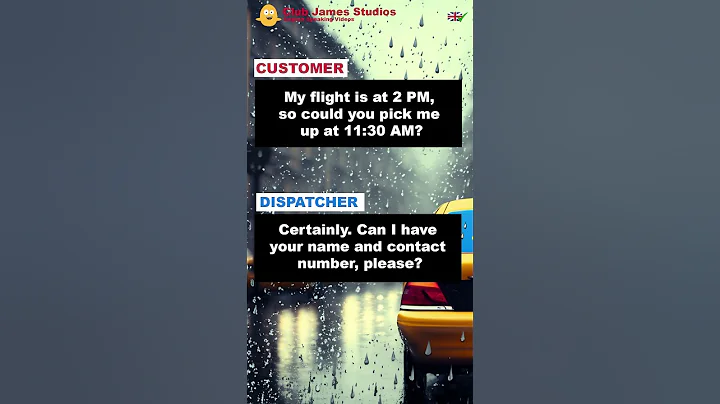 English Conversation - Ordering a Taxi - DayDayNews