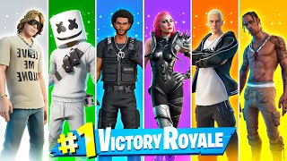 The *RANDOM* MUSIC ICON SKIN Challenge In Fortnite!