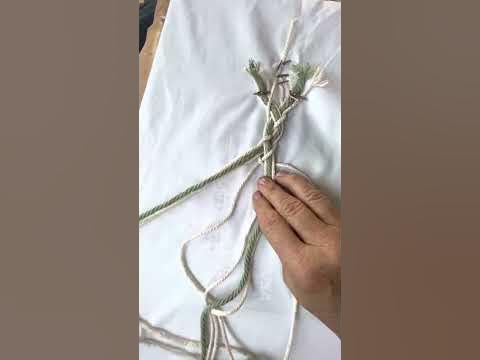 How to tie a handfasting cord - Infinity Knot and Decorative Knot