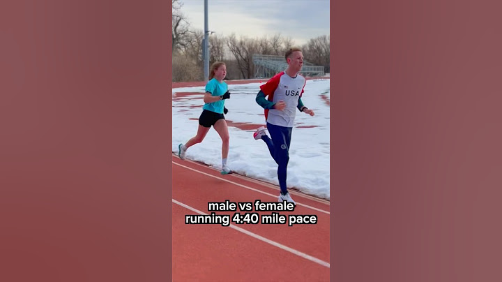 How different people look running 4:40 mile pace (2:55/km)