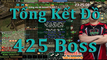 Võ Lâm 1 - Tổng Kết Đồ 425 Con Boss Trang Sức , Kiếm Được Khá Đồ Cho Acc Và Dàn Xe