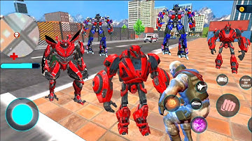 Bumblebee Multiple Transformation - Optimus Prime Game | Jet Robot Car Games 2021-Android Gameplay