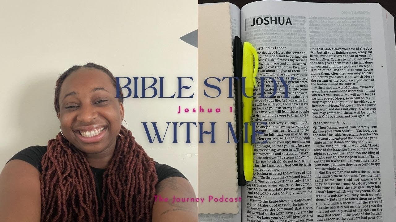 Bible Study with me || Joshua 1 - YouTube
