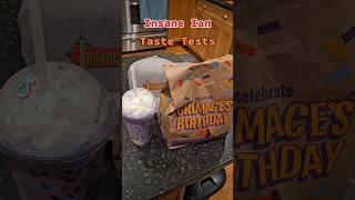 Insane Ian Taste Tests Minisode! Grimace's Birthday Shake! #shorts #McDonalds #grimace