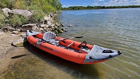 Intex Exursion Pro KAYAK | How to Setup & Complete Review | easy to setup