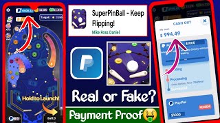 Super Pinball App Payment Proof || Super Pinball Legit Or Scam || SuperPinBall Keep Flipping Game screenshot 2