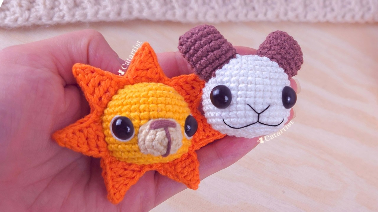 🏴‍☠️😍Llaveros de ONE PIECE - Crochet Amigurumi Tutorial ❤️ GOING MERRY + SUNNY