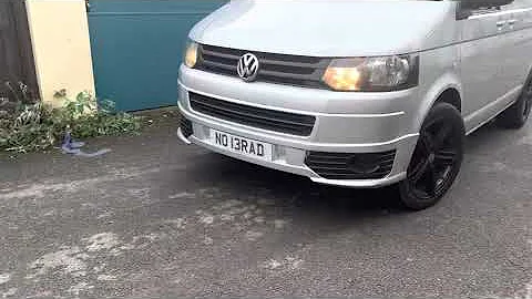 VW transporter knocking noise front wheel