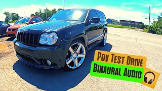 2009 Jeep Grand Cherokee SRT8 POV Drive (Binaural 3D Audio) ASMR