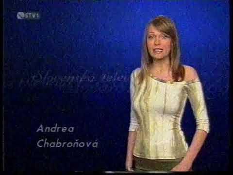 Andrea Chabroňová - 4.máj 2003 (STV1)