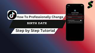 how to change birth date on tiktok in 2026 (Latest Method)