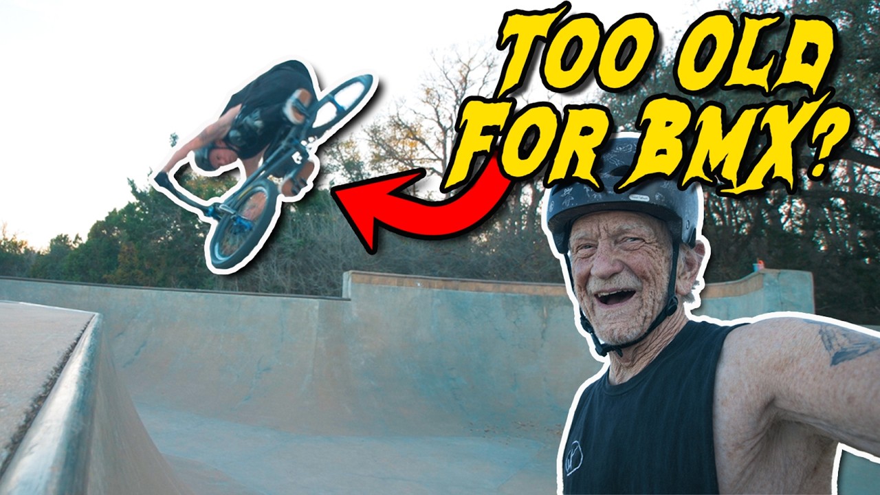 Можно ли продолжать прогрессировать в BMX после 30? Мы пытались освоить новые трюки!