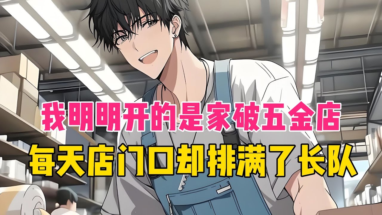 【3小时完结】我明明开的是家破五金店，每天店门口却排满了长队，还变成了著名网红打卡地
