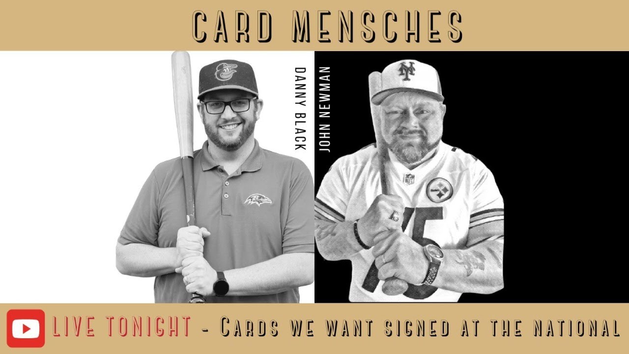 Card Mesches E42 Cards we want signed at the National