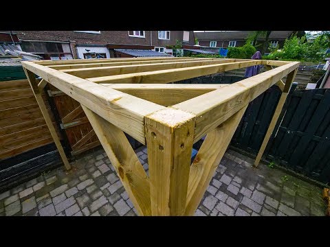 HOUT HUISJE BOUWEN IN ACHTERTUIN MET BRAM Vlog¹ | Afl11